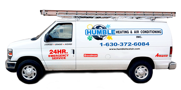 Humble Heating & Air Conditioning Maintenance Truck
